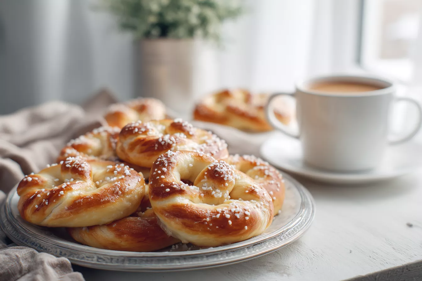 Сахарные крендельки на творожном тесте — мягкие, хрустящие и очень вкусные к чаю