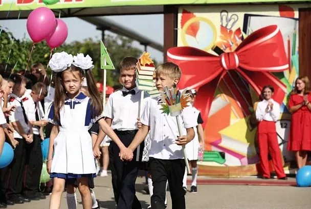 В новом учебном году в школы Краснодарского края пойдут 780 тысяч детей