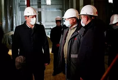 В строящейся по улице Изобильной в Краснодаре школе ускорят отделочные работы