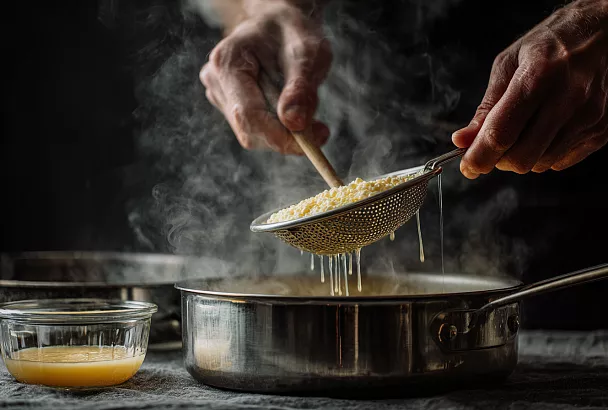 Сыр из магазинного молока, который схватывается за минуты