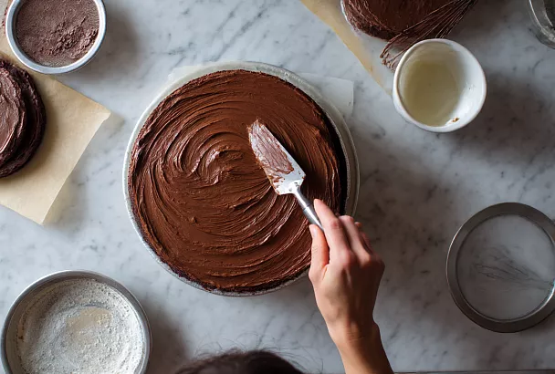 Шоколадный торт «Десятиминутка» на кефире: быстро выпекаем, мягко пропитываем