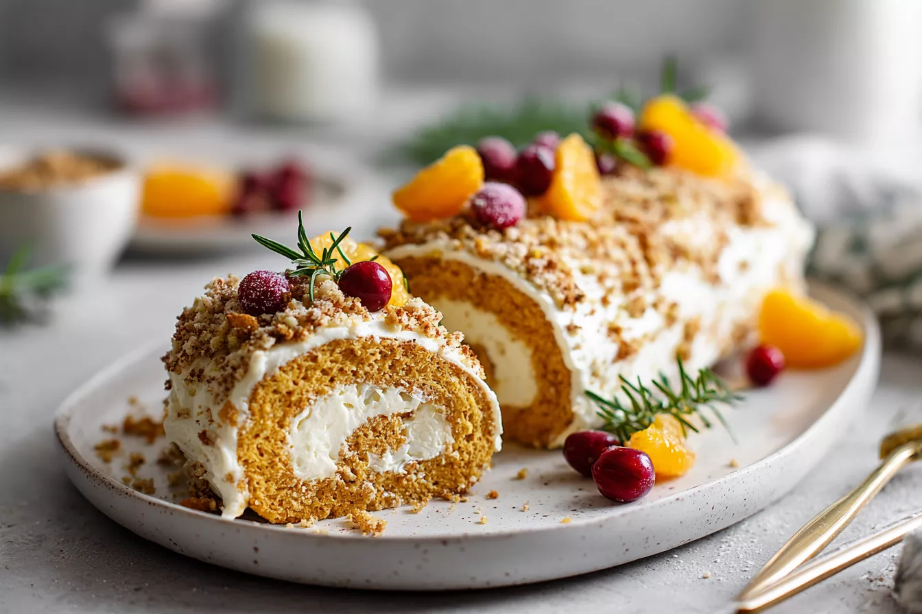 Медовый рулет тает во рту: замесила тесто с мёдом за 3 минуты, и через час на столе нежный десерт с кремом из сливок и сыра