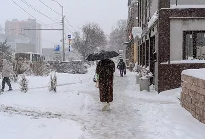Новый циклон принесет снегопады в Краснодарский край