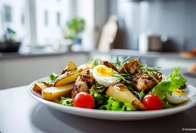 Мой салат покорил всех домашних: карамелизированные груши с курицей изменили всё, лучший рецепт для праздничного застолья