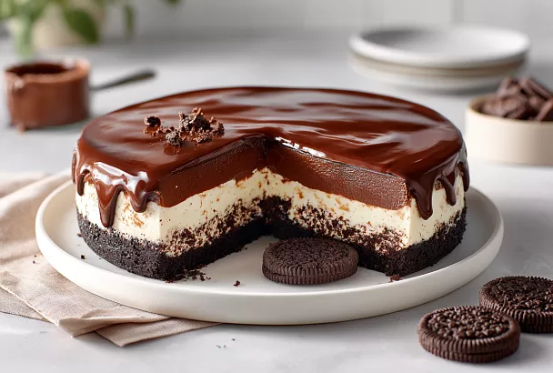 Шоколадный торт без выпечки: за 10 минут собираем десерт, который исчезнет быстрее, чем вскипит чайник