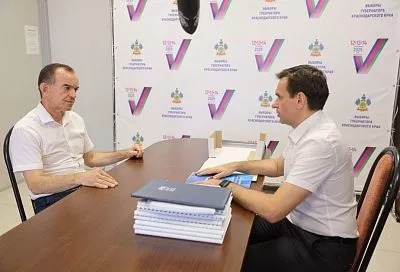 Вениамин Кондратьев подал документы для регистрации в качестве кандидата на пост главы региона