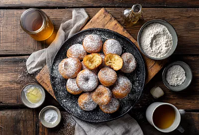 Ленинградские пышки как в пышечной: хрустят даже остывшими, а внутри — облако