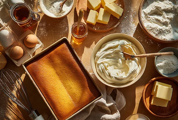 Нежный медовик без раскатки коржей: быстрый и ароматный торт