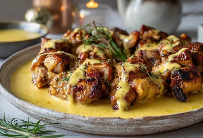 Готовлю настоящее грузинское сациви: 5 секретов от мегрельской семьи — курица золотистая, а соус просто жидкое золото