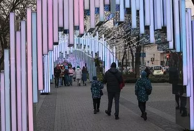 Жители Краснодара оценили новогоднее убранство города 