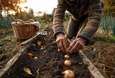 Подзимний посев лука: секреты крупной луковицы и ранней зелени