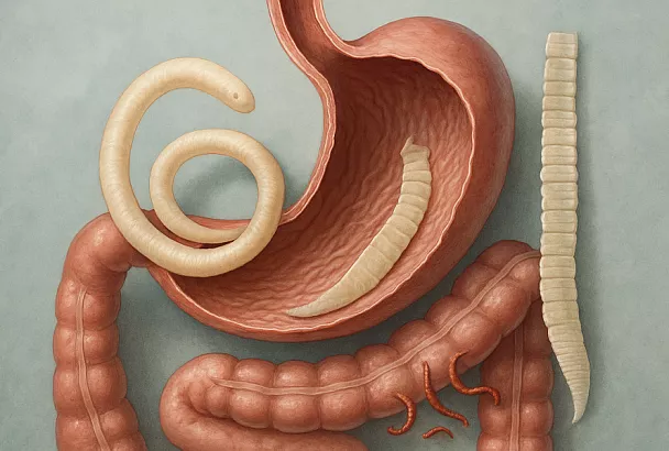 Токсиколог назвал главные симптомы, по которым можно заподозрить паразитов