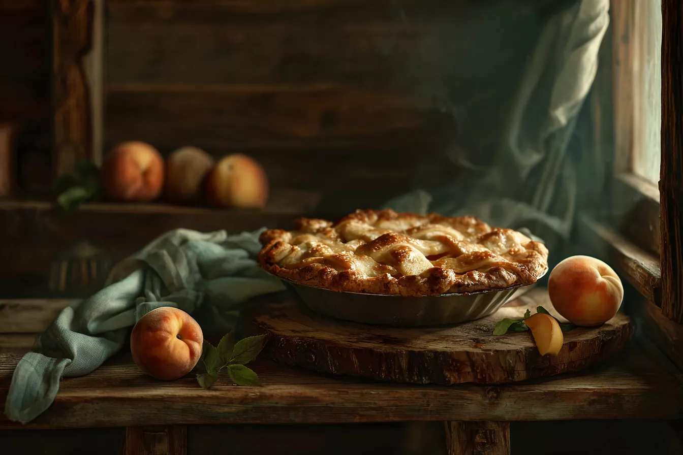 Персиковый пирог на мацони: быстрый рецепт для семьи