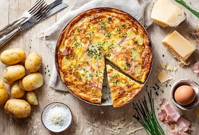 Запекаю картошку с яйцами и через 12 минут достаю из духовки самый нежный пирог без грамма муки