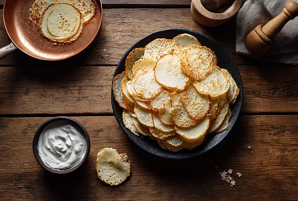 Домашние картофельные драники на сковороде