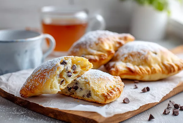 Сочники с творогом и шоколадными каплями: нежные, рассыпчатые и не черствеют