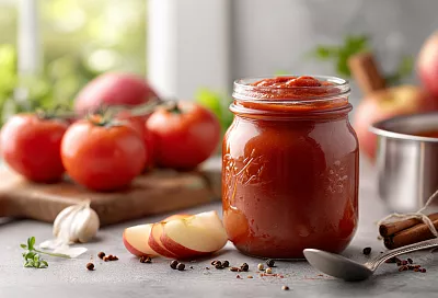 Томатный соус на 3 литра за 40 минут: секрет зимних заготовок который хранится год