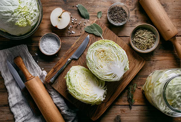 Классическая французская квашеная капуста: простой способ без рассола и без хлопот