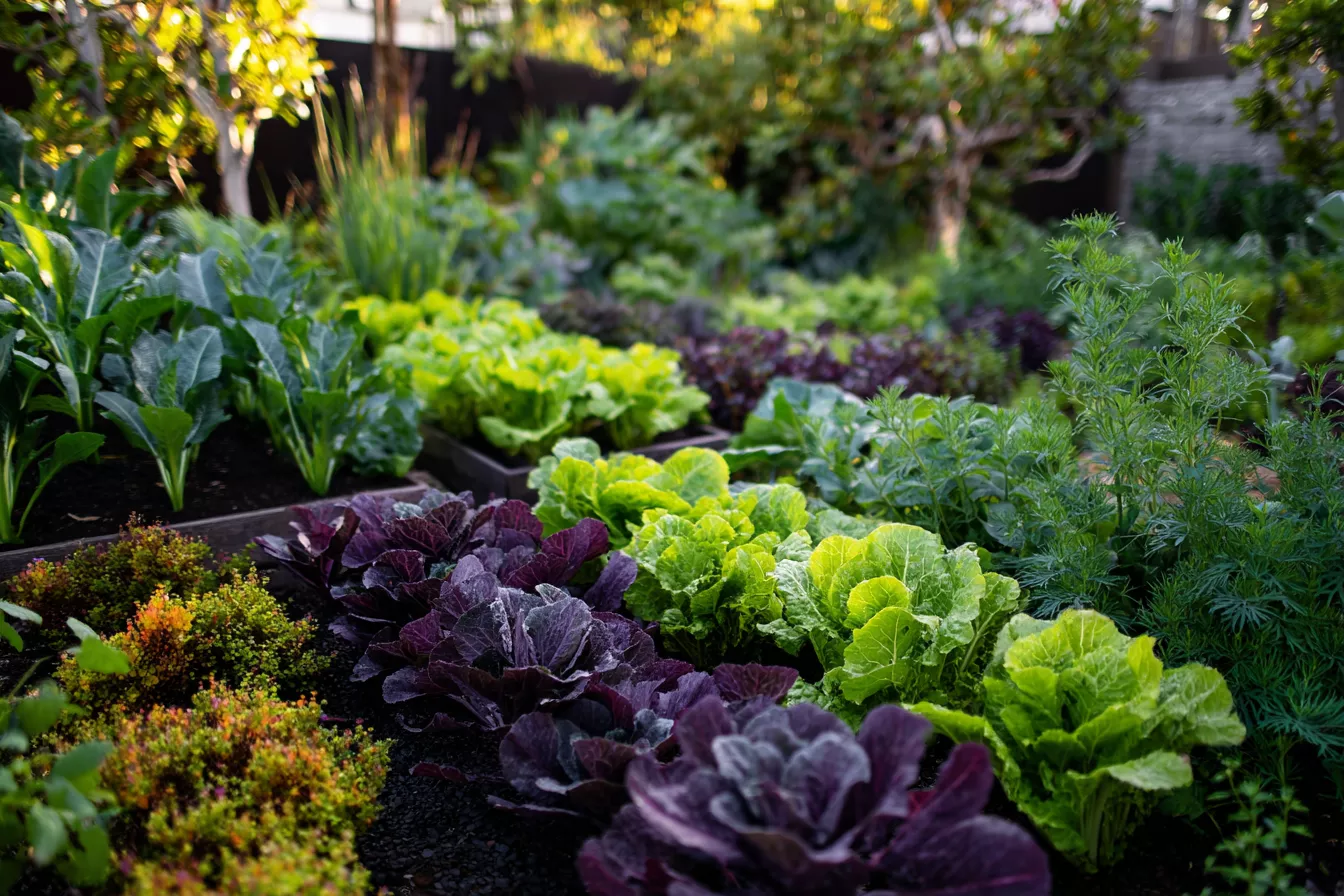 Работы в огороде весной: зелень, фиолетовая капуста и сидераты — красота до самой осени
