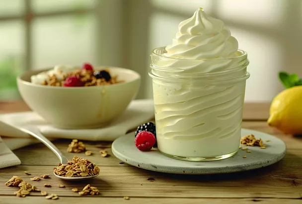 Как получить «панна-котту» без плиты: взбиваем греческий йогурт до лёгкого крема за 2 минуты