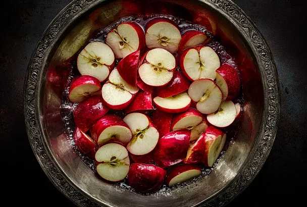 Яблочное повидло с осенним характером