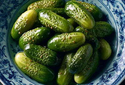 Готовлю хрустящие ферментированные огурцы