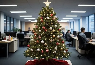 Новогодняя ёлка на работе может обернуться уголовным делом
