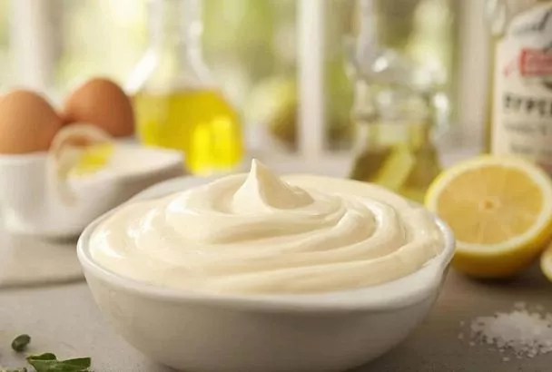 Делаем домашний майонез вместо магазинного: густой, бархатный и “живой” — готовим за 10 минут