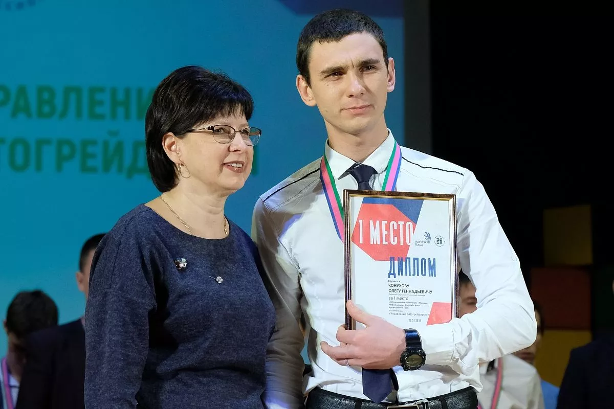 Олег Конухов из Лабинского социально-технического техникума