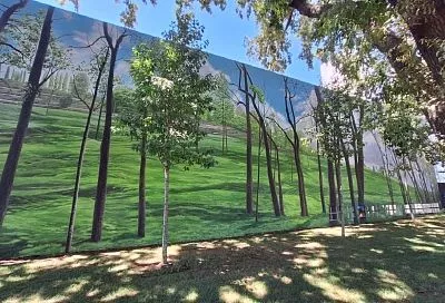 В краснодарском Парке Облаков появилось новое масштабное художественное произведение