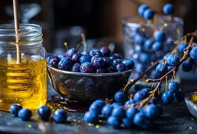 Заливаю терн мёдом — через 4 недели ложка утром и вечером для иммунитета