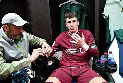 Вратарь «Краснодара» Агкацев рассказал о возможной операции травмированного пальца