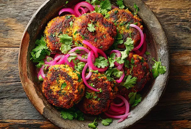 Котлеты в духовке сочные как никогда: много овощей в фарше, и они тают во рту