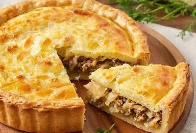 Монастырский пирог с капустой, без яиц, сметаны или майонеза. Простой рецепт приготовления, но результат получается невероятно вкусным и аппетитным