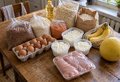 Как собрать бюджетный рацион на две недели: крупы, яйца, курица и творог