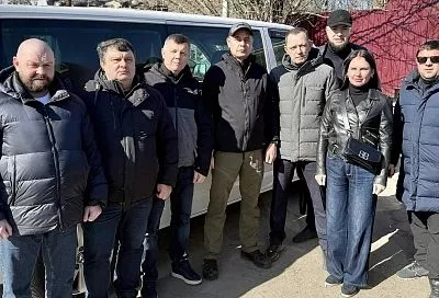 Кубанские парламентарии доставили гуманитарную помощь в зону спецоперации