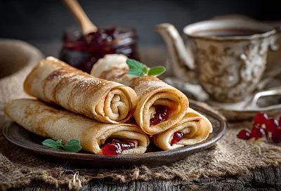 Яблочные блинчики, которые тают во рту: осенний завтрак мечты