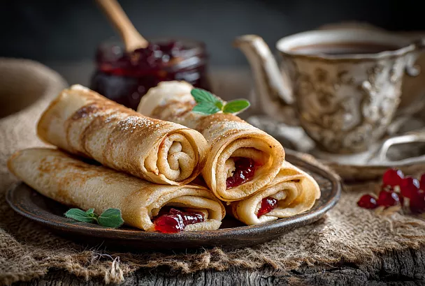 Яблочные блинчики, которые тают во рту: осенний завтрак мечты