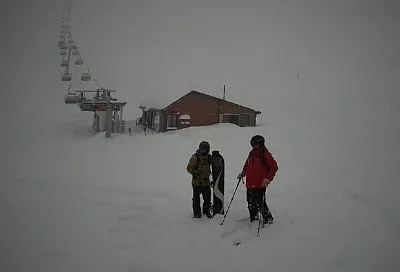 Снежный бум начался на горнолыжных курортах Сочи