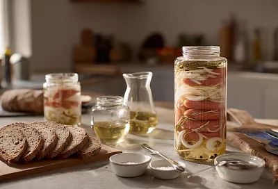 Как приготовить утопенцы по-чешски дома: маринад, лук и сардельки без ошибок