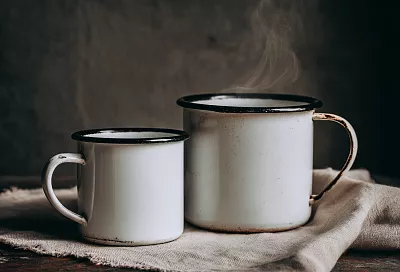 Почему у советской эмалированной посуды был чёрный ободок