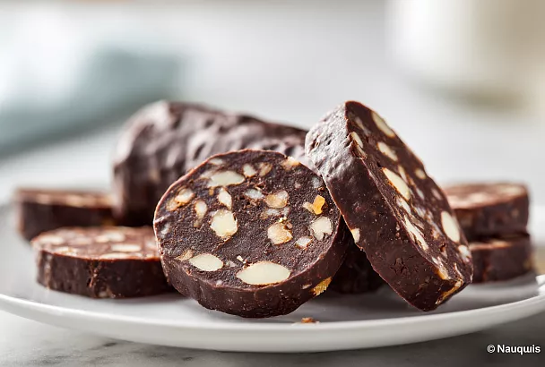 Шоколадная колбаса как в СССР: вкус детства за 15 минут — простой и очень вкусный десерт