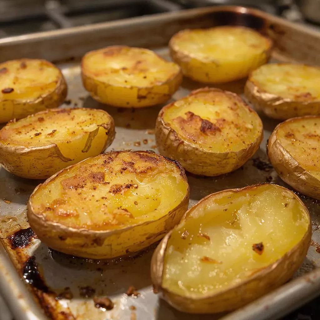 Картофель по-деревенски в духовке всего за 30 минут с хрустящей корочкой, от которого невозможно оторваться