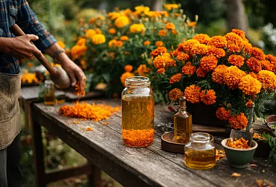 Бархатцы осенью: как использовать их силу для сада и огорода