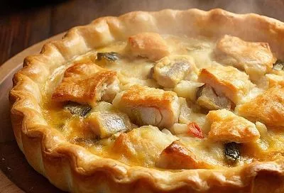 Лук, яйца и консервы — и результат как в домашней пекарне: выпечка выходит удивительно нежной.