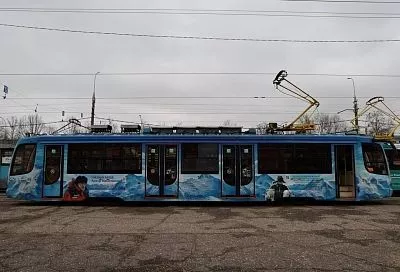 Трамвай РГО в честь Артура Чилингарова запустили в Краснодаре