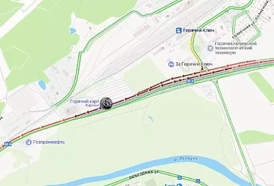 Пятикилометровая пробка образовалась на трассе М-4 «Дон» к курортам Краснодарского края