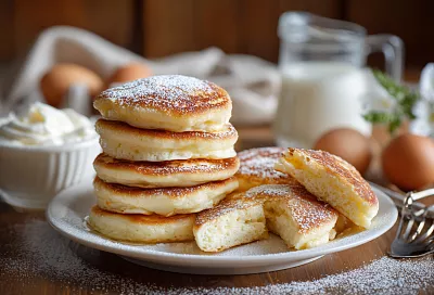 Самые воздушные оладушки на кефире: простой рецепт для уютного утра