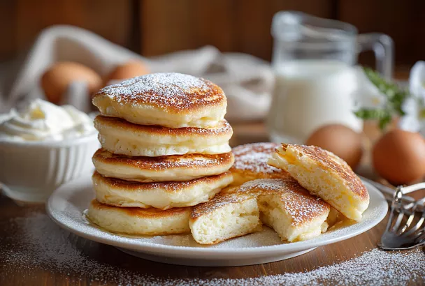 Самые воздушные оладушки на кефире: простой рецепт для уютного утра