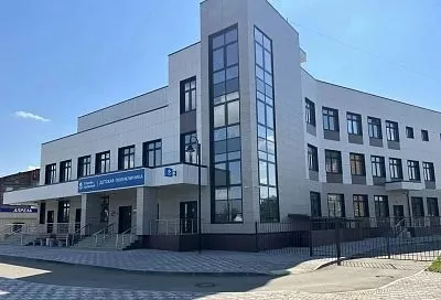 В двух районах Кубани открыли новые детские поликлиники